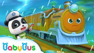 El Pequeño Tren Valiente  Recopilación de Canciones Infantiles  BabyBus Español [upl. by Damas]