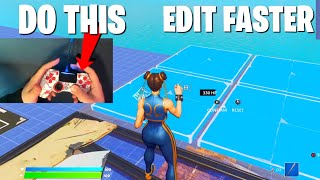 This Setting Will IMPROVE YOUR EDITING SPEED Fortnite Tips [upl. by Hackathorn741]