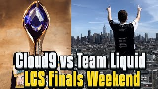 Cloud9 vs Team Liquid  LCS Finals Weekend Liveview [upl. by Dyun396]