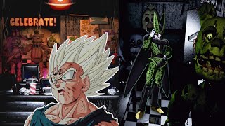 Perfect Cell tells Vegeta the FNAF lore [upl. by Ailb205]