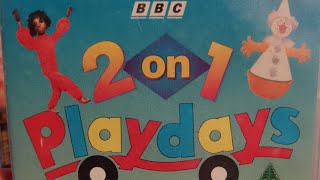 Start amp end of playdays 2 on 1 UK VHS 1997 [upl. by Kciredor127]