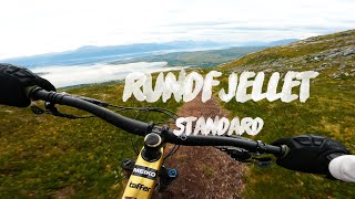 Rundfjellet standard mountain bike trail in Norway [upl. by Andrel]