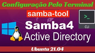 CONTROLADOR DE DOMINIO ACTIVE DIRECTORY  Ubuntu Server Samba 4 [upl. by Sorodoeht]