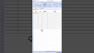 Ms excel 2007 Tips and Tricks shorts viral [upl. by Grantham]