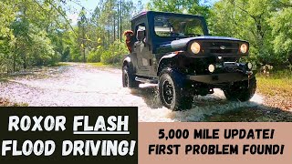 Mahindra Roxor Flash Flood Problem Found 5000 Mile Update [upl. by Urbannal]