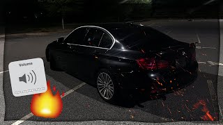 BMW F30 328i ASMR  Straight Piped  Loud Pulls [upl. by Pease872]