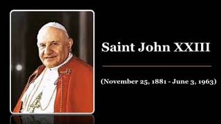 OCTOBER 11TH ST POPE JOHN XXIII [upl. by Navac]