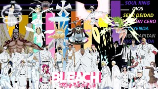 NIVELES DE PODER DE LOS QUINCYS BLEACH TYBW TODOS SPOILERS [upl. by Kilian]