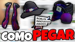 COMO PEGAR TODOS OS ITENS DO INNOVATION AWARDS 2024 NO ROBLOX NOVO EVENTO [upl. by Bergwall]