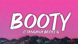 c tangana Becky g booty letra lyrics [upl. by Zinn992]