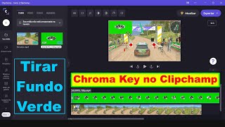 Como Usar o Efeito Chroma Key no Clipchamp [upl. by Enitsua566]