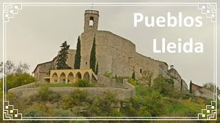 Pueblos Medievales más Bonitos Lleida Guimerá Montfalcó Amurallat y Florejacs  Cataluña España [upl. by Albie]