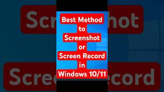 How to take Screenshot in Windows 🤯✅ windowshacks windows11 screenshot windowstutorials windows [upl. by Rheta]