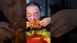 Spicy Goat Big Leg eatingasmr asmreatingshow decenteats mukbanglover eatshow eatingshowasmr [upl. by Siberson]