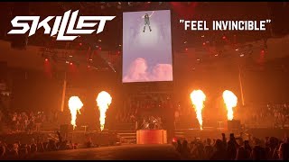 SKILLET  quotFEEL INVINCIBLEquot LIVE AT WINTER JAM 2018  MattSkilletGuy [upl. by Artair748]