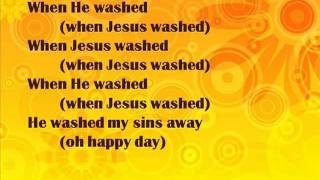 Oh Happy Day  gospel lyrics [upl. by Sapowith714]