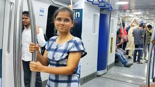 Metro Hyderabad  Telangana Ep 19  Secunderabad To Hitech City Metro Journey  MetroRail Hyderabad [upl. by Yatnohs271]