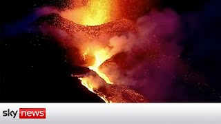 Replay La Palma volcano eruption [upl. by Lisa103]