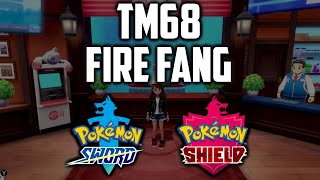 Where to Find TM68 Fire Fang in Pokemon Sword amp Shield [upl. by Hux]