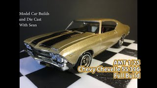 MCB023 AMT 124 1969 Chevy Chevelle SS 396 Full Build [upl. by Wil]