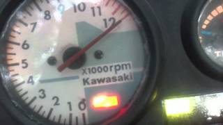 Kawasaki KR 150  top rpm [upl. by Eilac]