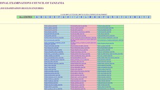 JINSI YA KUANGALIA MATOKEO YA KIDATO CHA NNE 2024 NECTA RESULTS CSEE 202425 [upl. by Coombs718]