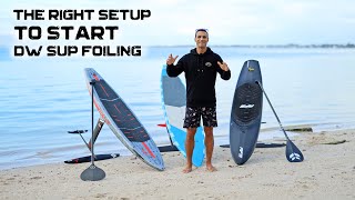 DW SUP Foiling gear  Beginner guide [upl. by Evans]