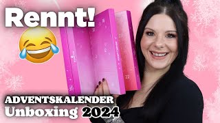 Rennt 😂🏃‍♀️ Essence Adventskalender 2024 für 2895€ Inhalt [upl. by Lubbi]