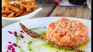 RICETTA della TARTARE di SALMONE  Come farla a casa [upl. by Ylrrad410]