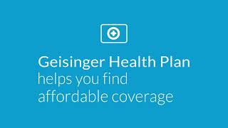 Health Insurance 101 with Geisinger Health Plan Affordable Coverage Options Explained [upl. by Ailahtan]