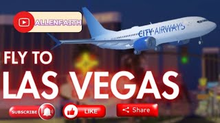 GOING TO LAS VEGAS ROBLOX  Landvetter Airport Simulator [upl. by Glasgo]