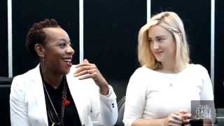 Marianne JeanBaptiste and Ashley Johnson Blindspot Interview [upl. by Ecneitap272]