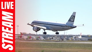 🔴 Lisbon Airport LIVE Plane Spotting [upl. by Oirogerg147]