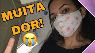 Tive um CISTO ROMPIDO NO OVÁRIO 😭 muita dor desmaios enjoo  contei TUDO I Por Linda Silva [upl. by Aleda]