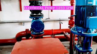 fire pump 1250 GPM fire fighting system [upl. by Airetahs]