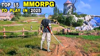 Top 15 Best MMORPG games to Play in 2025 for Android amp iOS  English Version [upl. by Salvucci]