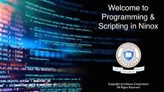 Welcome to Programming in Ninox [upl. by Mehala]