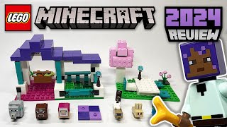 LEGO Minecraft the Animal Sanctuary 21253  2024 Set Review [upl. by Dorin346]