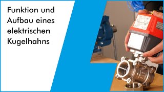 Prozessautomation leicht gemacht Mit elektrisch betätigter Kugelhähnen Funktion und Inbetriebnahme [upl. by Einhoj442]