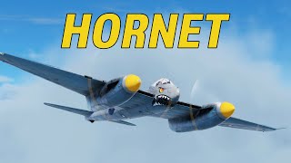 The Mosquitos Little Sister De Havilland Hornet [upl. by Moretta]