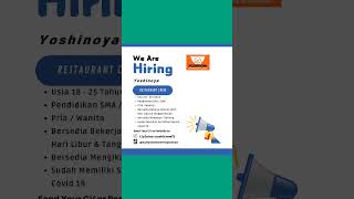 Loker Lulusan SMASMK Segera Apply tentangsekolah smk sma disekolah smkbisa youtubeshorts [upl. by Conrado186]