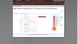 BNI Connect Educational Moment  Passing a Referral Online [upl. by Evander950]