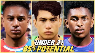 EA FC 24  BEST YOUNG TALENTS REAL FACES [upl. by Rorie]