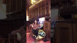 Midweek Music March 25 2020 Caitlin Dowling organ [upl. by Westbrook]