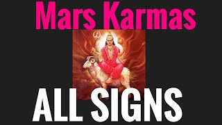 Mars in All Signs Vedic Astrology [upl. by Natanhoj]