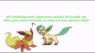 Flareon x vaporeon or leafeon part 1 [upl. by Eanram]