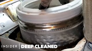 How The Insides Of Washing Machines Are Deep Cleaned  Deep Cleaned  Insider [upl. by Caia485]