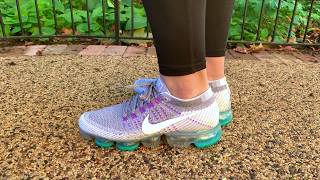 Womens Nike Air VaporMax Flyknit Grape [upl. by Guarino77]