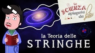 La Teoria delle Stringhe  BREVE CARTONE ANIMATO [upl. by Downing]