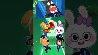 Bebefinn Pinkfong EXE Coffin Dance Song Cover Tiles hop shorts [upl. by Tabatha]